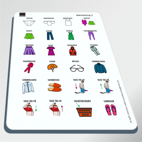 Bekldning 2 - Piktogram ark