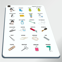 Hygiejnepakke  dreng