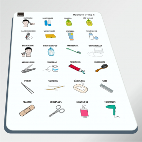 Drenge hygiejne 3 - Piktogram ark