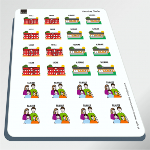 Hverdag Skole 1 - Piktogram ark