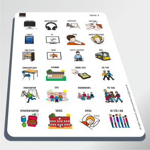 Skole 3 - Piktogram ark