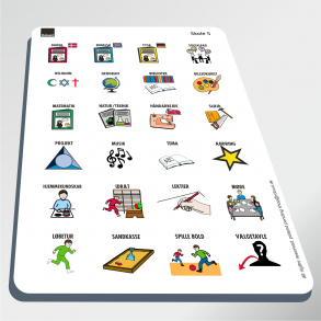 Skole 5 - Piktogram ark