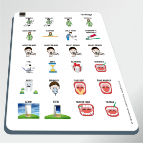 Tandlge 1 - Piktogram ark