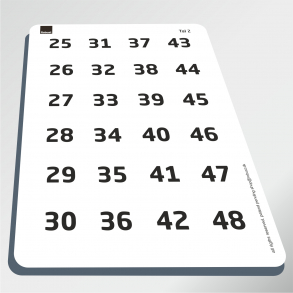 Tal 2 - Piktogram ark