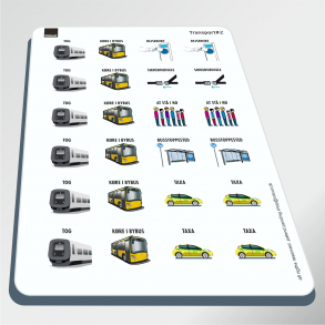 Transport 2 - Piktogram ark