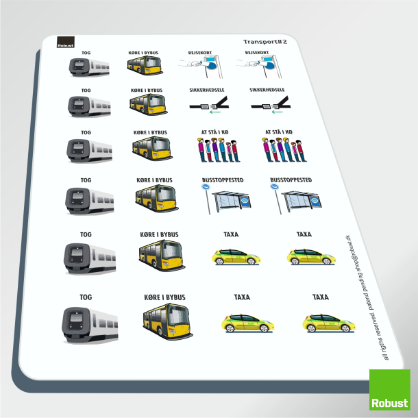 Transport 2 - Piktogram ark