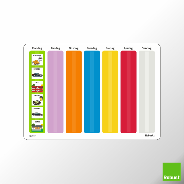 Ugeplan A4