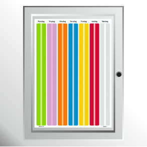 A3 Ugeplan i lseramme