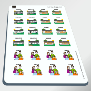 Hverdag Vuggestue - Piktogram ark