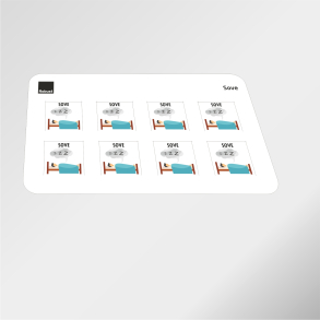 Sove SOLO - Piktogram ark