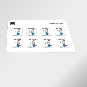 Tage tj p - Piktogram ark