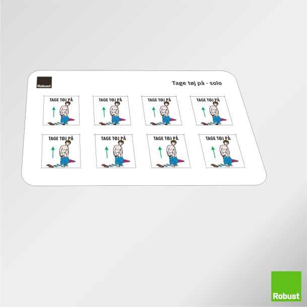 Tage t�j p� - Piktogram ark