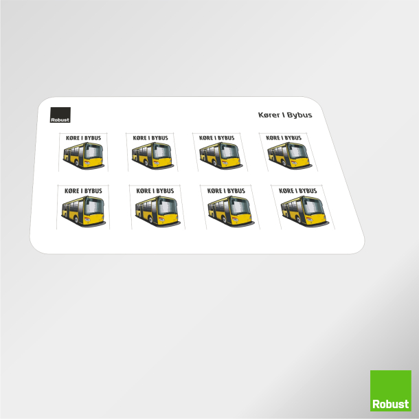 Krer i bybus SOLO - Piktogram ark