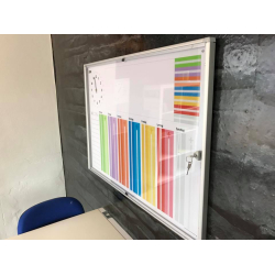 Plus tavle 90x60 cm. i lseramme