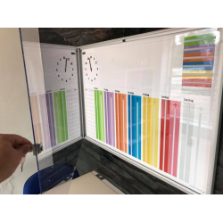 Plus tavle 90x60 cm. i lseramme